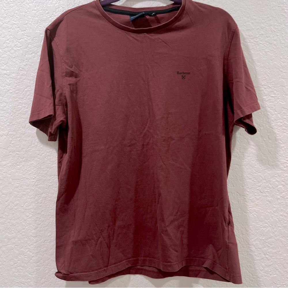 Barbour Men’s Logo Short Sleeve Tee Shirt Size XL